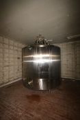 Mueller Aprox. 2,000 Gal. S/S Processor, Processor Dims.: Aprox. 8' Diameter x 62