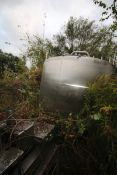 Aprox. 2,300 Gal. S/S Processor, Tank Dims.: Aprox. 8' Diameter x 76