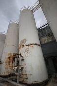Heil Aprox. 20,000 Gal. S/S Silo, S/N 911224, Silo Dims.: 10' Diameter x 35' H. Partial Bottom