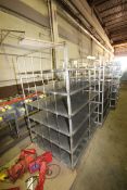 6-Shelf S/S Portable Bakery Racks, Overall Dims.: Aprox. 50