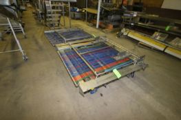 (2) Sections of Portable Conveyor, Overall Dims.: Aprox. 63