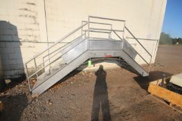 S/S Cross Over Platform, Overall Dims.: Aprox. 14' L x 3' W x 92