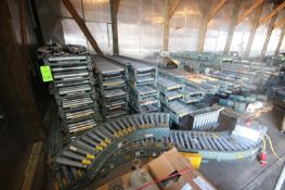 Aprox. (50) Sections of Hytrol & Accuglide Roller Conveyor, Aprox. 15