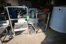 S/S 1-Step Platforms, with Hand Rails & S/S Platform Grating (LOCATED IN MEDFORD, WI) (Rigging,