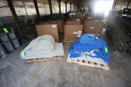 Assorted Plastic Conveyor Belt Chain, Width Ranging From 7-1/2