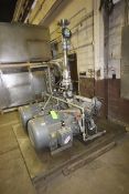 Dual Pump High Pressure Skid, with (2) 100 hp Pumps, with 3570 Baldor RPM Motors, with Related