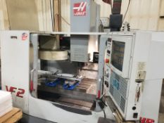 Haas VF2 Vertical Machining Center, 20 ATC, Chip Auger, Thru Spindle Coolant, Vector Drive