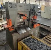 Spartan Model# IW60D, 66 Ton Hydraulic Ironworker, 12