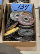 Lot-Used Cutoff and Grinding Wheels in (2) Boxes