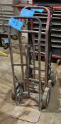 Lot-(3) Various 2-Wheel Hand Carts