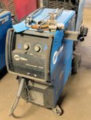 Miller Millermatic 350P, 300-Amp Capacity Wire Feed Mig Welder, S/n MH153047N (2017), with Leads