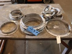 (1) Lot - Stainless Steel Flange Rings