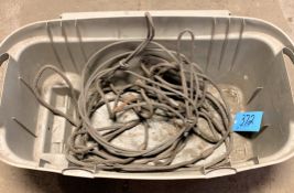 Lot-Various Cable Slings in (1) Tub