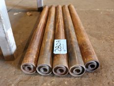 Lot - (5) Pcs. Rollers, 45