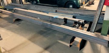 Lot-Steel I-Beams, Steel Square Tube, Steel Rectangular Tube, & More