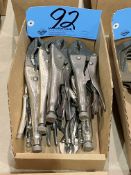 Lot-(12) Asst'd Pairs Vise Grips in (1) Box