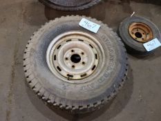 Lot - (3) Misc. Tires w/ Wheels