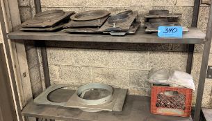 Lot-Dampers and Parts on (1) Shelving Unit, (Shelving Not Included)