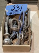 Lot-Eye Bolts and Hooks in (1) Box