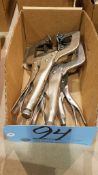 Lot-(3) Pairs Vise Grip Welding Clamps in (1) Box