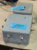 Lot-(2) Electric Work Boxes