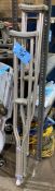 Lot-(5) Crutches