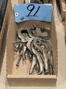 Lot-(7) Small Pairs Vise Grips in (1) Box