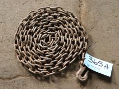 Chain Approx. 20', Hook on 1 End