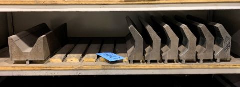 Lot-(7) Wila Press Brake Punches & Dies on (1) Shelf