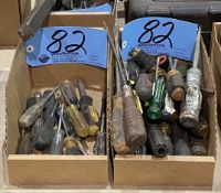 Lot-Screwdrivers and Nut Drivers in (2) Boxes