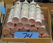 Lot-Silicone Rubber Adhesive and Premalube Red Grease in (2) Boxes