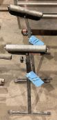 Lot-(2) Adjustable Height Roller Feed Stock Stands