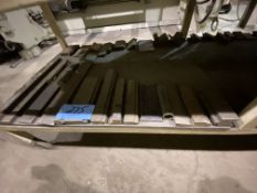 Lot-Various Short Length Brake Dies on (1) Lower Shelf