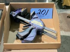 Lot-(2) Irwin Quick-Grip Clamps in (1) Box