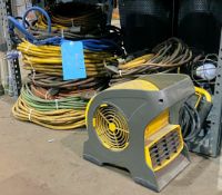 Lot-Extension Cords on (1) Shelf