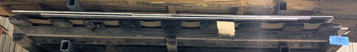 Lot-Sheet Metal Flat Stock on (1) Shelf