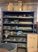 Lot-Dampers and Parts with (1) Shelving Unit