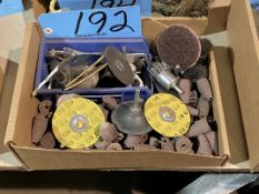 Lot-Various Grinding Supplies in (1) Box