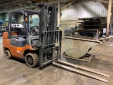 Toyota Model 7FGCU35, 7,250-Lbs. x 187