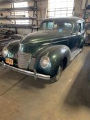 1939 Hudson 4 door sedan, Car is all original, Interior in good shape for age