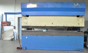 Atlantic Model HDE225-12, 12' CNC Hydraulic Power Press Brake, S/n 90352, ATL 550 CNC Controller
