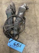 Lot-(1) Metabo and (1) Porter Cable Electric Angle Grinder