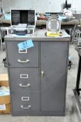 Single Door, 3-Drawer Cabinet, (Contents Not Included), (Not to Be Removed Until Empty)