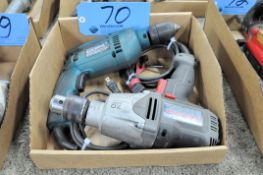 Lot-(1) Makita and (1) Porter Cable 1/2