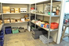 Lot-Wire, Flex Conduit, Hardware, Totes, Pans, Sink Parts, etc.