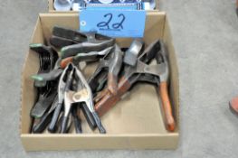 Lot-Various Squeeze Clamps in (1) Box