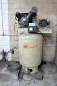 Ingersoll Rand 10-HP Vertical Tank Mounted Air Compressor, Approx. 100-Gallon Air Receiving Tank