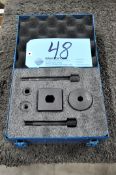 Temco Model TH0358, Double D Punch Set with Case