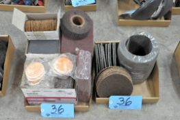 Lot-Scotchbrite Pads, etc. in (2) Boxes