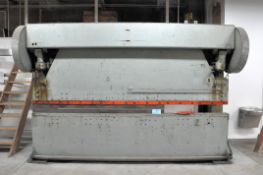 Cyril Bath & Co. Sturdybender, 12' x 90 Ton (Estimated) Power Press Brake, S/n N/a